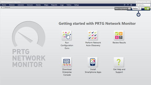 Welcome Screen