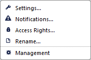 Context Menu Context Menu