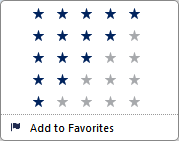 Priority/Favorites Context Menu Priority/Favorites Context Menu