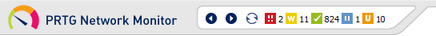 Enterprise Console's Page Header Bar