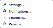 Context Menu Context Menu