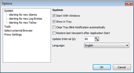 Enterprise Console Options
